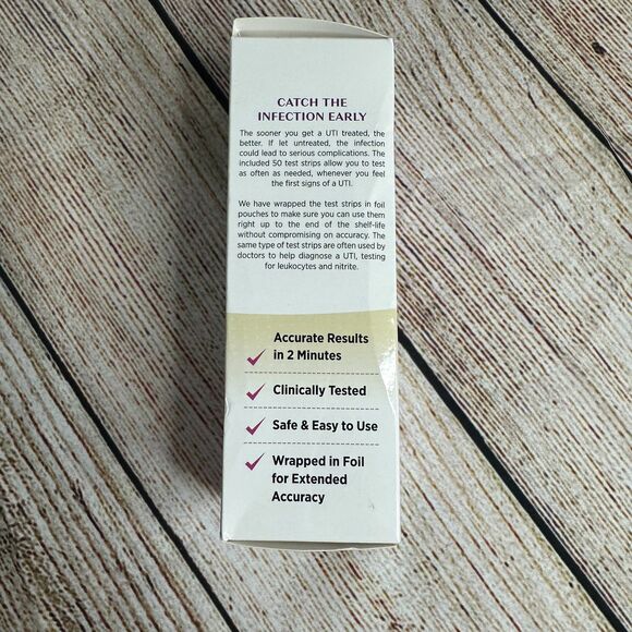 Health Metric UTI Test Strips 50pk EXP 2026/05/08 - Results in 2 minutes Medical - Picture 4 of 4